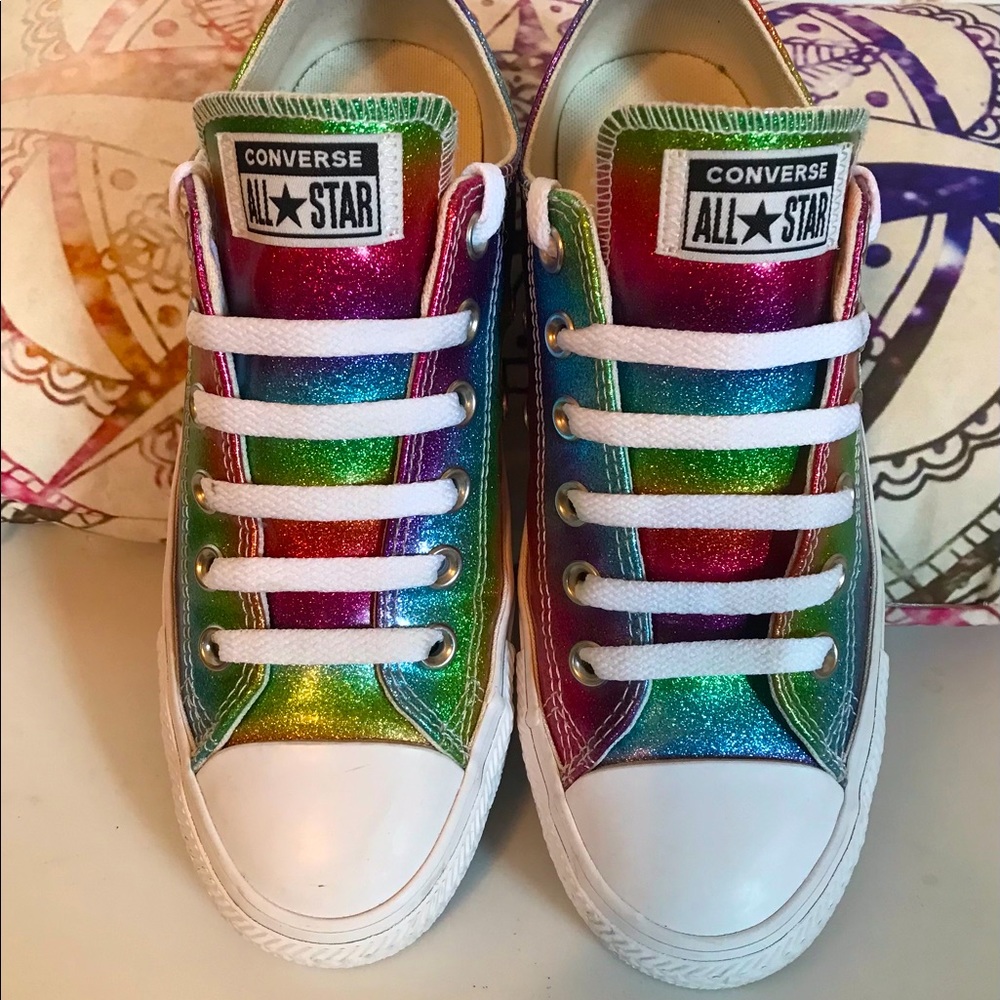 Converse All Star Shiny Metallic Like New